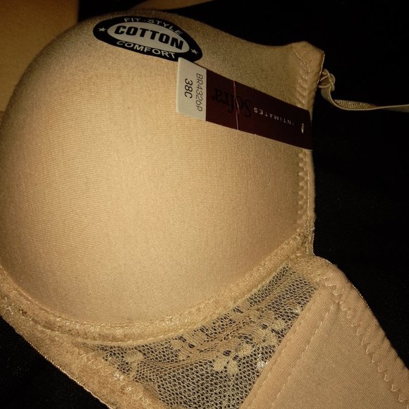 NWT Sofra Intimates "Fit Style" Cotton Bra - Picture 3 of 3